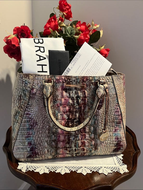 Brahmin Handbags - Like new Brahmin small Irene Amethyst Melbourne